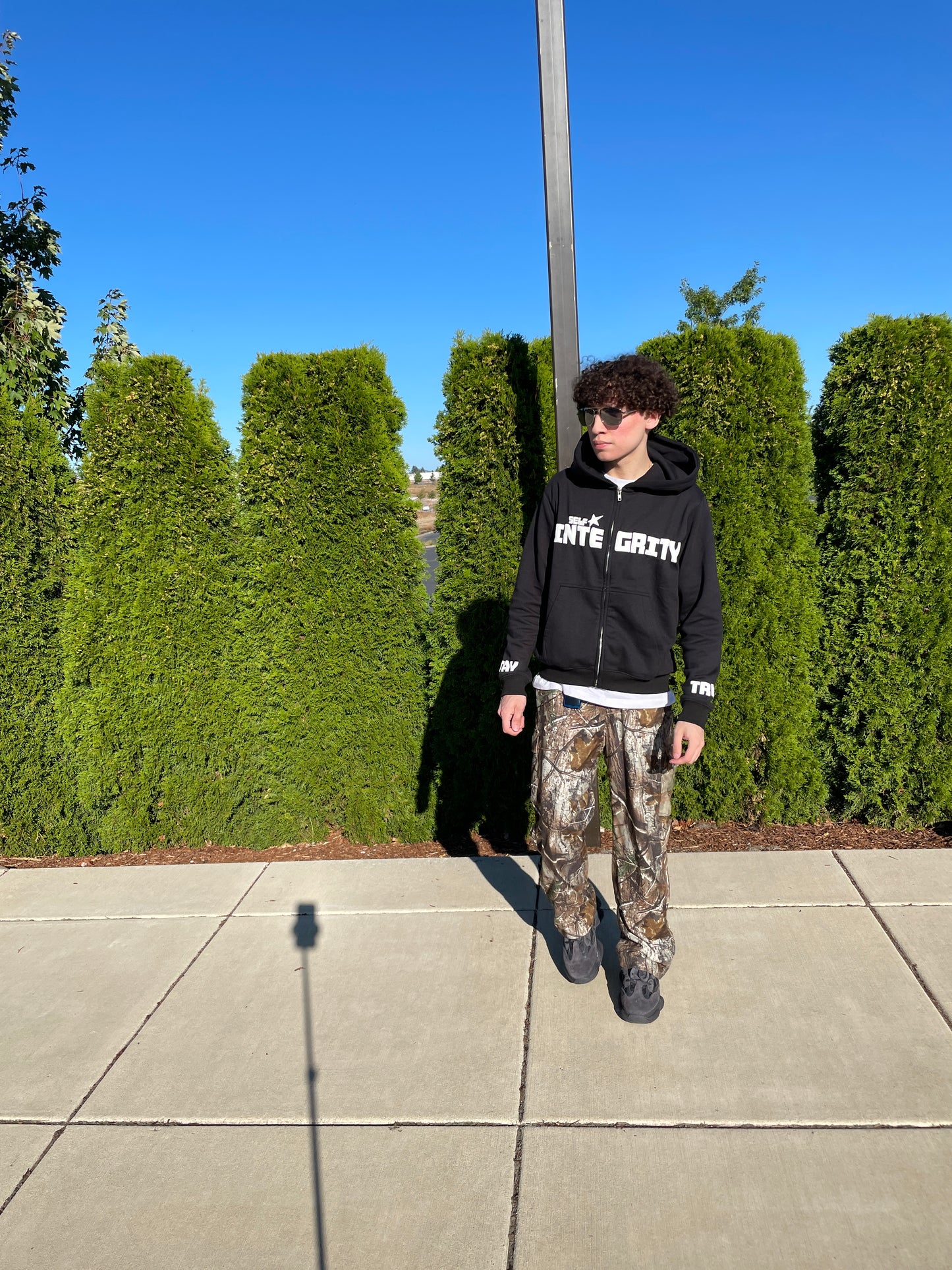 'Stay True To Yourself' Zip-Up Hoodie