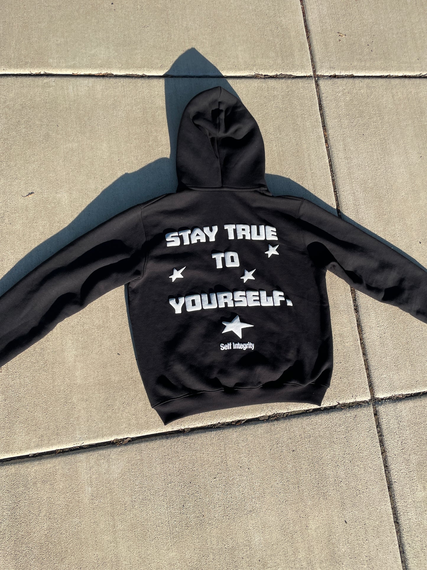 'Stay True To Yourself' Zip-Up Hoodie